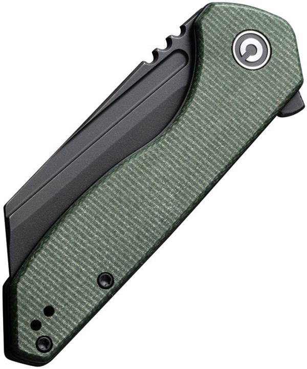 Civivi ExOne Linerlock Green Micarta Folding Knife