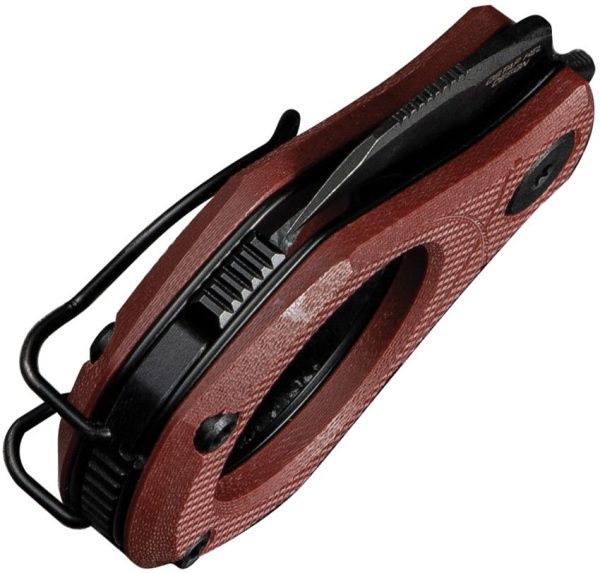 Civivi Pyrus Slip Joint Hawkbill Burgundy G10