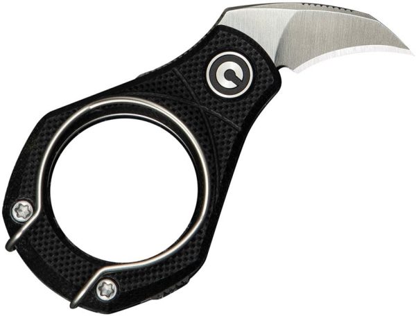 Civivi Pyrus Slip Joint Hawkbill Black G10