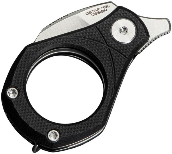 Civivi Pyrus Slip Joint Hawkbill Black G10