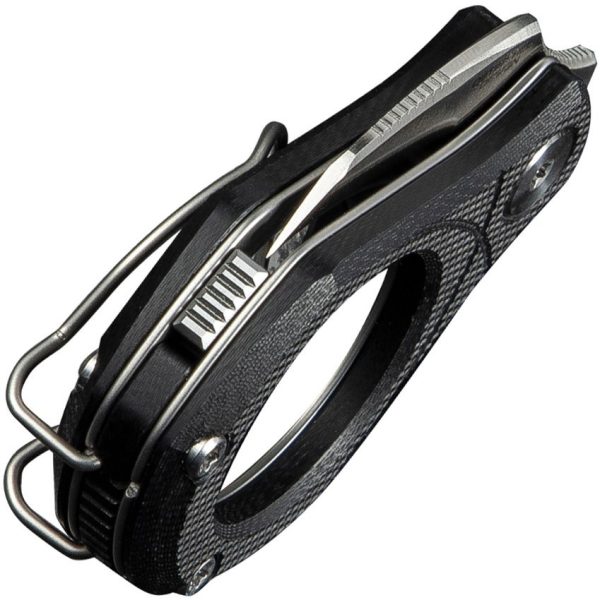 Civivi Pyrus Slip Joint Hawkbill Black G10