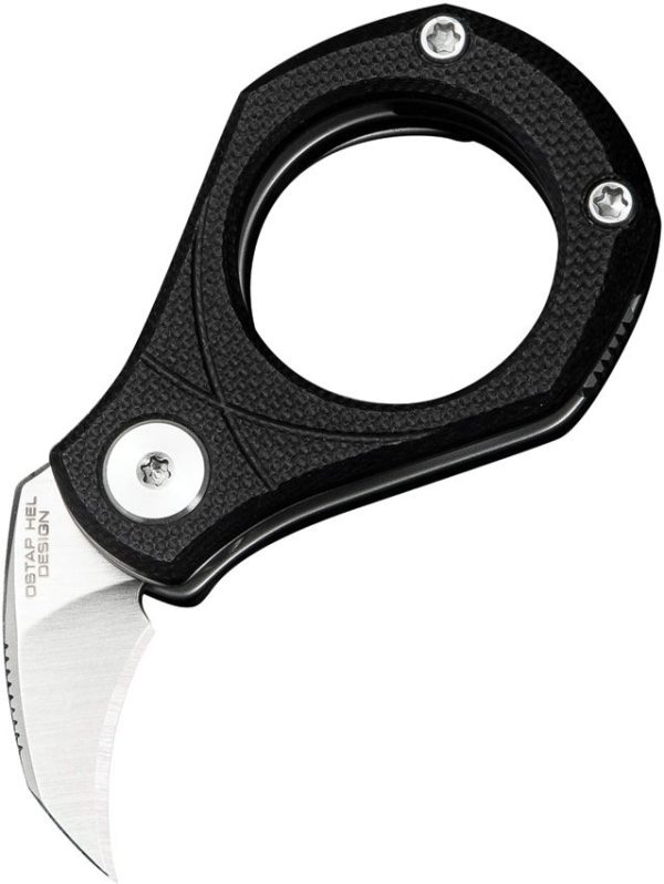 Civivi Pyrus Slip Joint Hawkbill Black G10