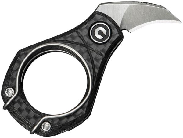 Civivi Pyrus Slip Joint Carbon Fiber Hawkbill