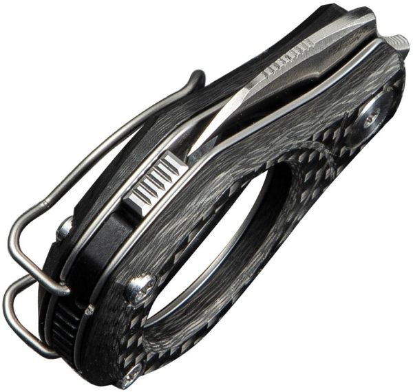 Civivi Pyrus Slip Joint Carbon Fiber Hawkbill