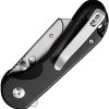 Civivi Elementum Utility Button Lock Black Aluminum
