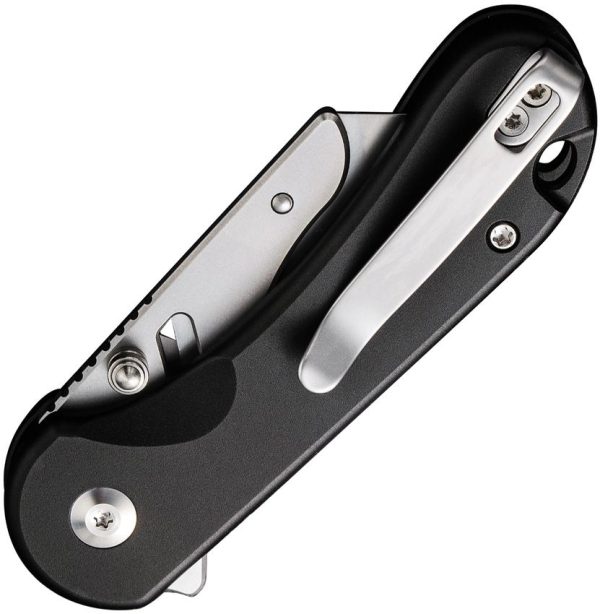 Civivi Elementum Utility Button Lock Black Aluminum