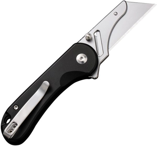 Civivi Elementum Utility Button Lock Black Aluminum