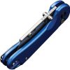 Civivi Elementum Utility Button Lock Blue Aluminum