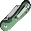 Civivi Elementum Utility Button Lock - Green Aluminum