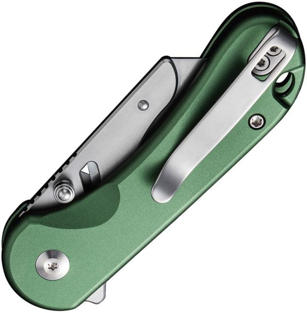 Civivi Elementum Utility Button Lock - Green Aluminum