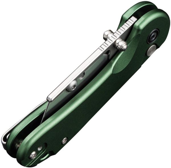 Civivi Elementum Utility Button Lock - Green Aluminum