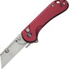 Civivi Elementum Utility Button Lock - Burgundy