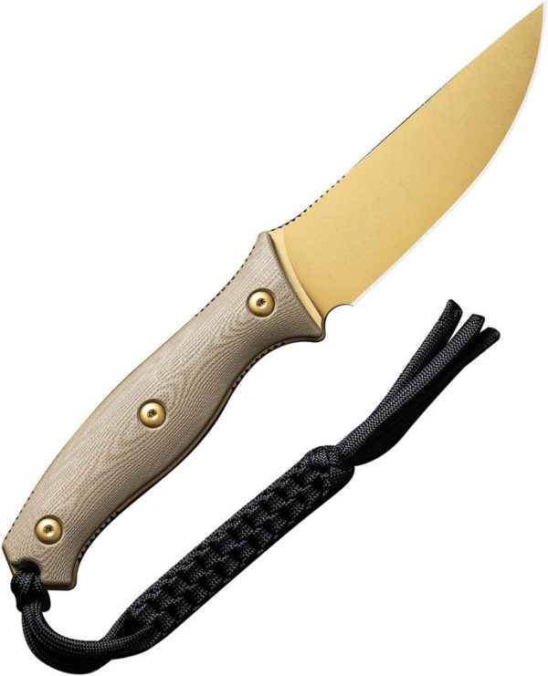Civivi Stormridge Fixed Blade - Tan G10