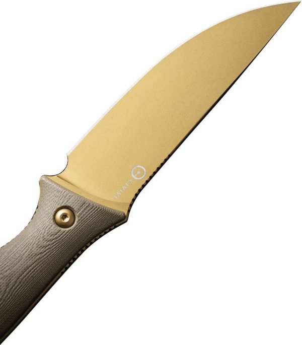 Civivi Stormridge Fixed Blade - Tan G10