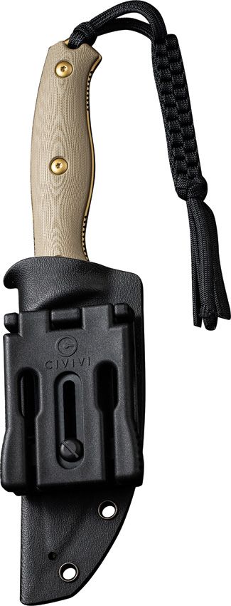 Civivi Stormridge Fixed Blade - Tan G10