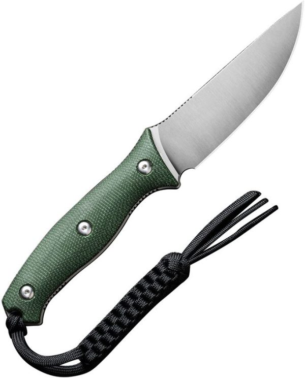Civivi Stormridge Fixed Blade - Green Micarta