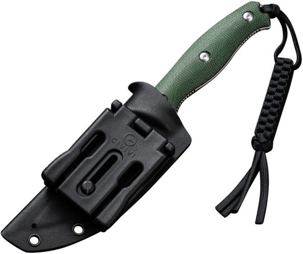 Civivi Stormridge Fixed Blade - Green Micarta