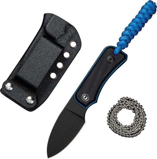 Civivi Baby Banter Fixed Blade - Black G10 Nitro V