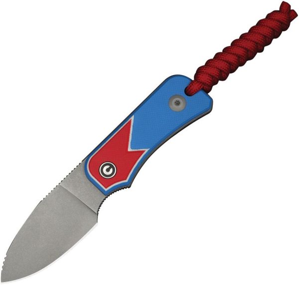 CIVC23045A1.jpg Civivi Baby Banter Jump Fixed Blade - Patriotic G10