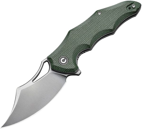 CIVC230462.jpg Civivi Chiro Linerlock - Green Micarta 14C28N