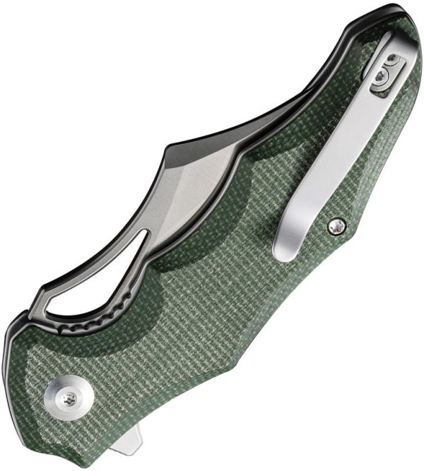 CIVC230462_add_01.jpg Civivi Chiro Linerlock - Green Micarta 14C28N