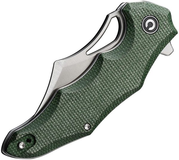 CIVC230462_add_05.jpg Civivi Chiro Linerlock - Green Micarta 14C28N