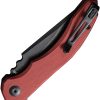 Civivi Bluetick Linerlock - Burgundy G10 Drop Point