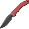 Civivi Bluetick Linerlock - Burgundy G10 Drop Point