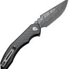 Civivi Bluetick Linerlock Damascus - Carbon Fiber G10