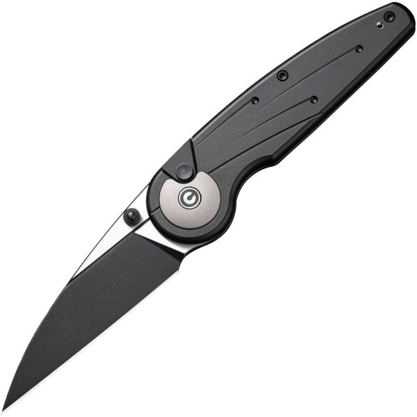 Civivi Starflare Button Lock - Black Aluminum Nitro V