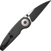 Civivi Starflare Button Lock - Black Aluminum Nitro V