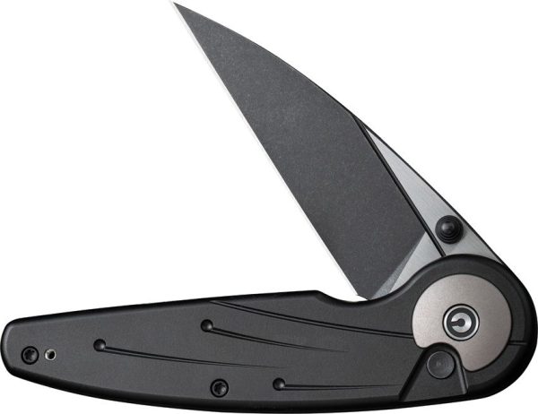 Civivi Starflare Button Lock - Black Aluminum Nitro V