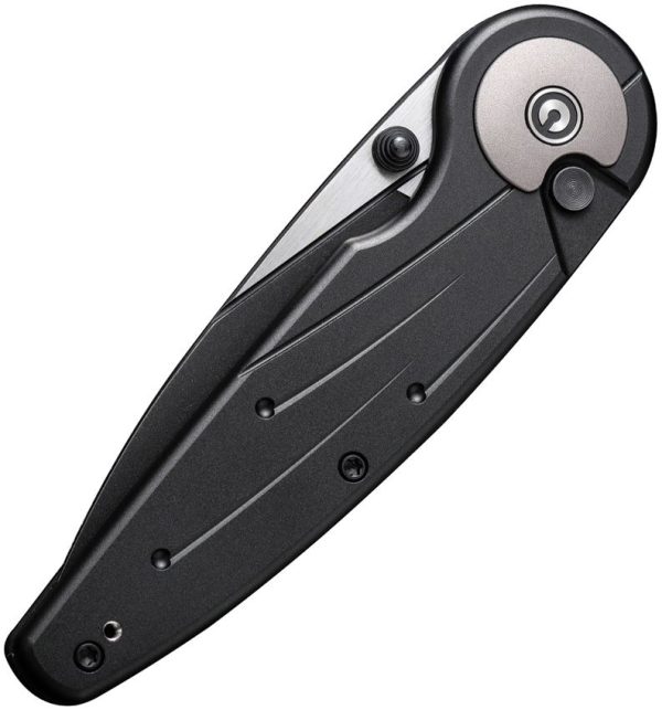 Civivi Starflare Button Lock - Black Aluminum Nitro V