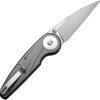 Civivi Starflare Button Lock - Gray Aluminum Nitro V