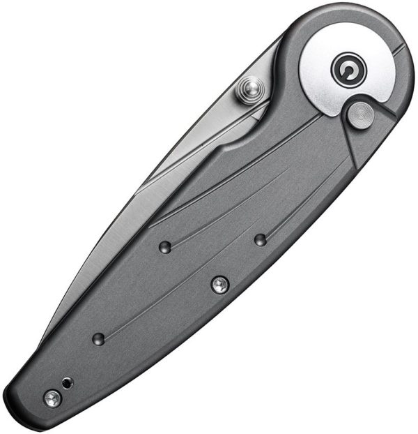 Civivi Starflare Button Lock - Gray Aluminum Nitro V