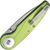 Civivi Starflare Button Lock Folding Knife - Lime Aluminum