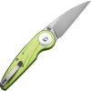 Civivi Starflare Button Lock Folding Knife - Lime Aluminum