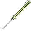 Civivi Starflare Button Lock Folding Knife - Lime Aluminum