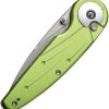 Civivi Starflare Button Lock Folding Knife - Lime Aluminum