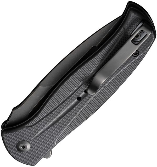 Civivi Incindie Button Lock Knife - Black G10 Handle
