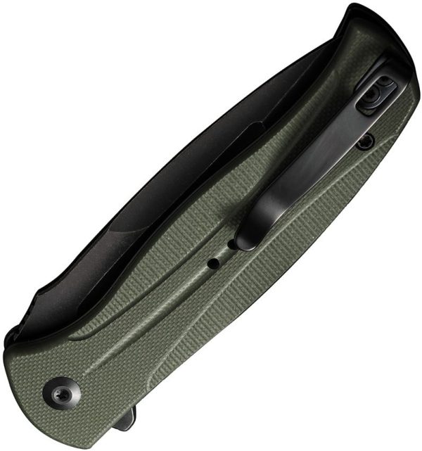 Civivi Incindie Button Lock Knife - OD Green G10