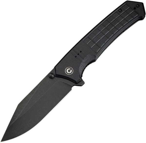 Civivi Tacticorix Linerlock Knife - Black G10 Handle