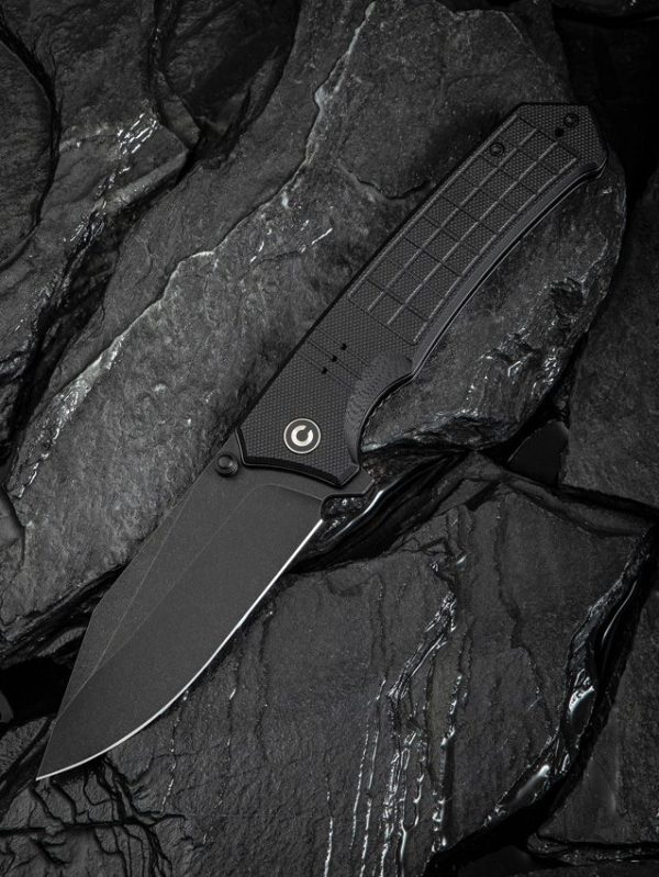 Civivi Tacticorix Linerlock Knife - Black G10 Handle