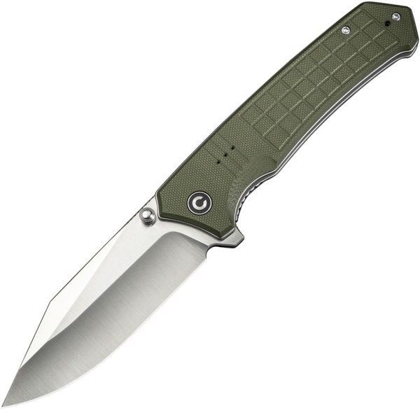 Civivi Tacticorix Linerlock Knife - Green G10 Handle