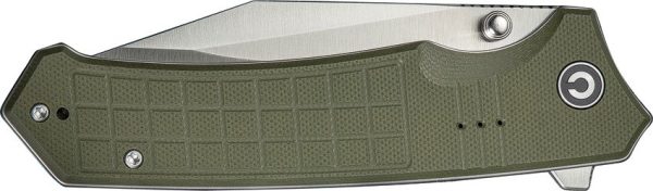 Civivi Tacticorix Linerlock Knife - Green G10 Handle
