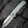 Civivi Tacticorix Linerlock Knife - Gray Shredded G10