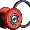 Civivi Key Coin Red Stainless Fidget Tool