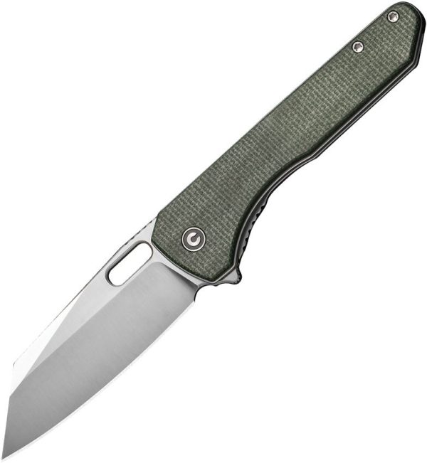 Civivi Nugz Green Micarta Linerlock Folding Knife