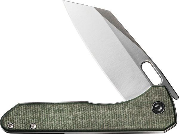 Civivi Nugz Green Micarta Linerlock Folding Knife