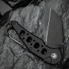 Civivi Pragma Black Button Lock Wharncliffe Knife
